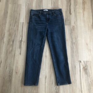 Carly Jean Los Angeles High Rise Dark Blue Jeans